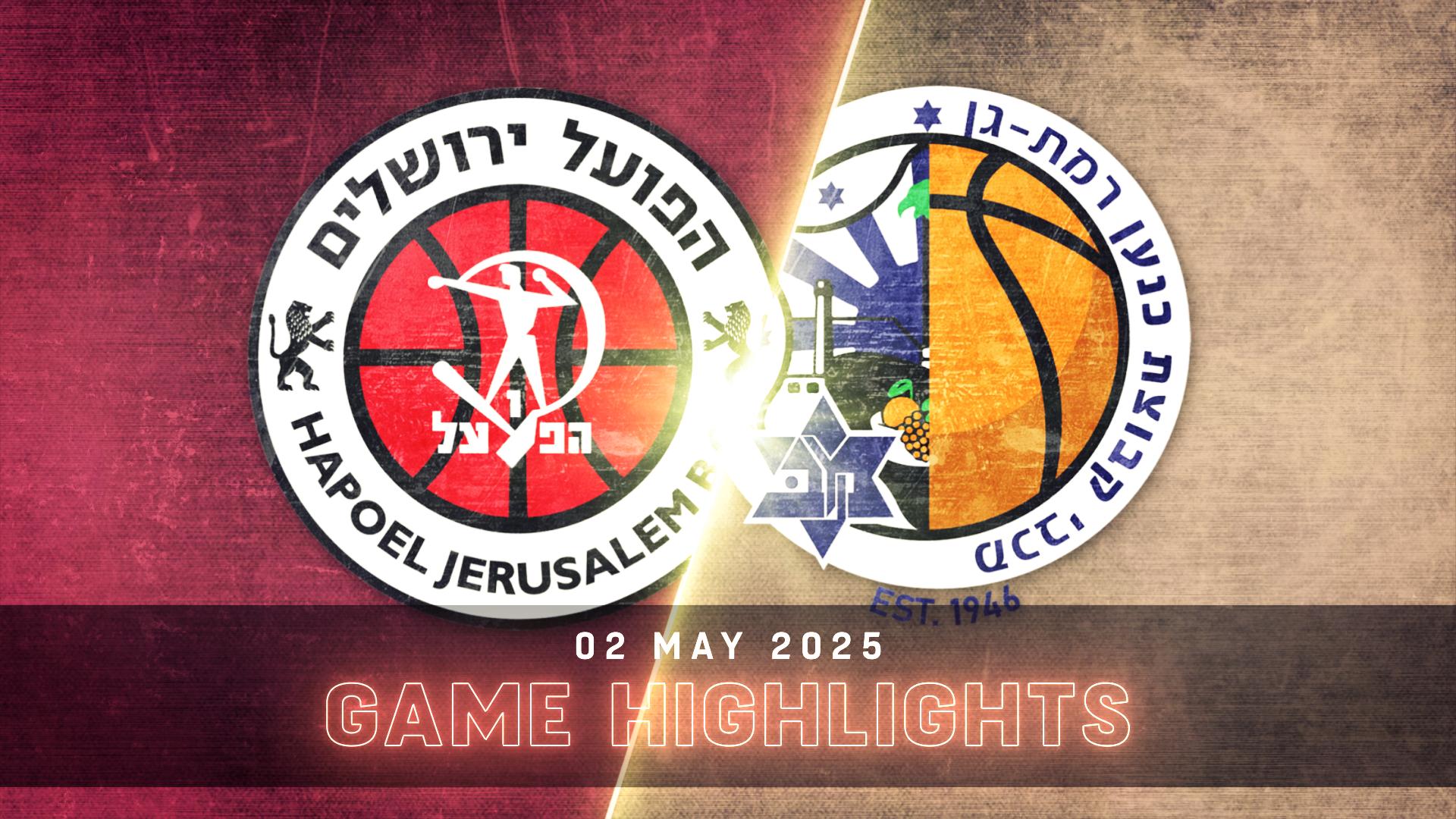 Hapoel Jerusalem vs. Maccabi Ramat Gan - Game Highlights