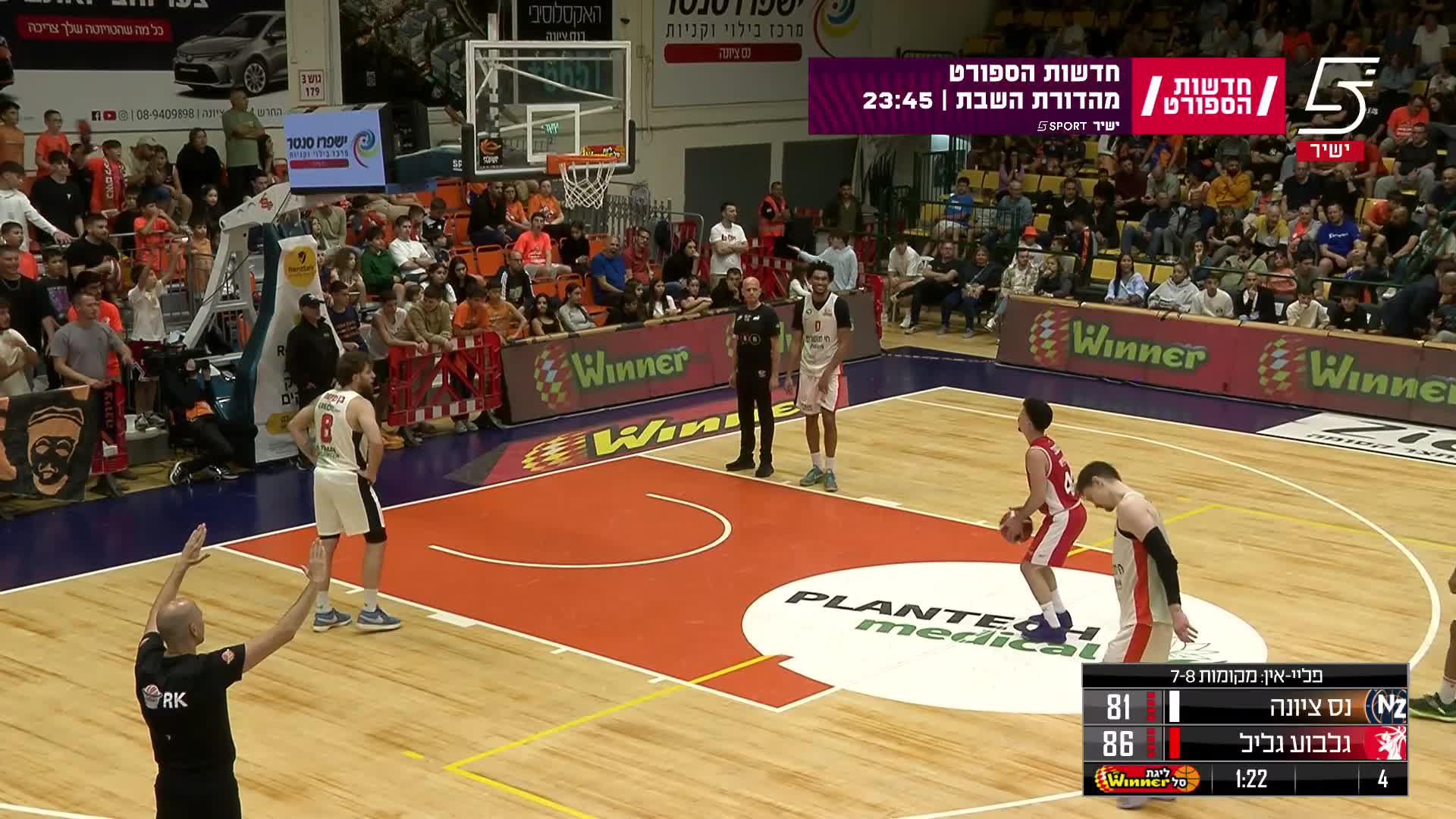 Highlights From Niv Misgav 22-Point Game