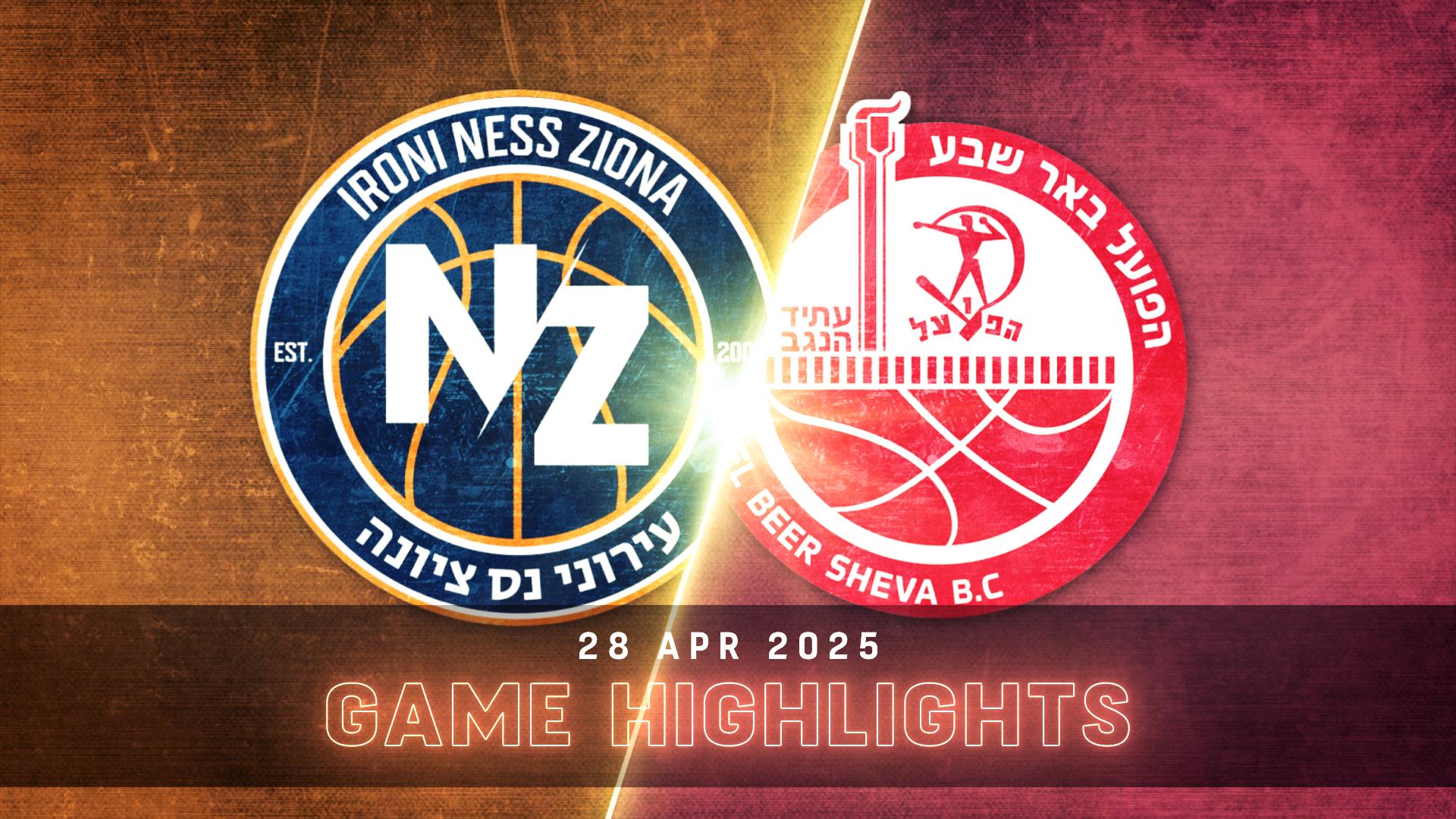 Ironi Ness Ziona vs. Hapoel Be