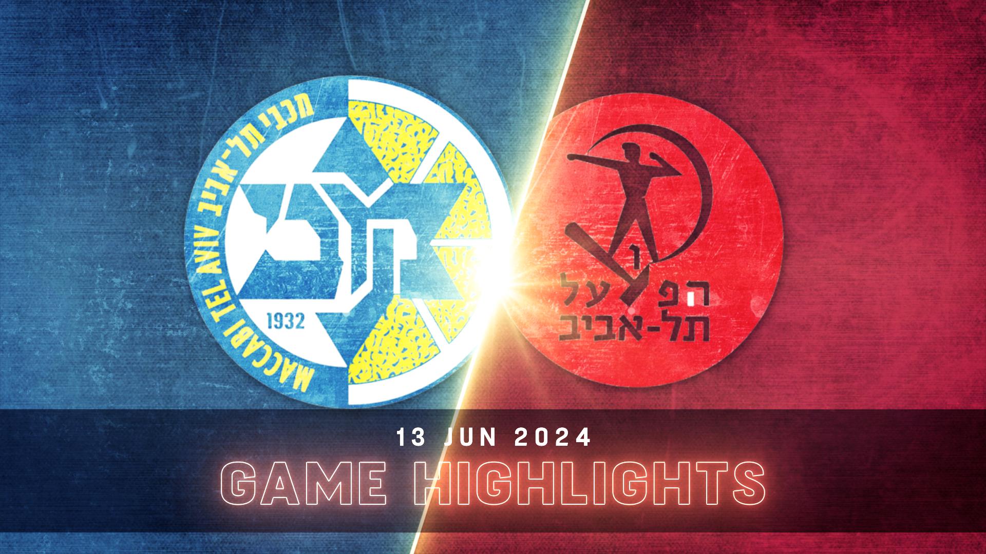 Maccabi Playtika Tel Aviv vs. Hapoel Shlomo Tel Aviv - Game Highlights