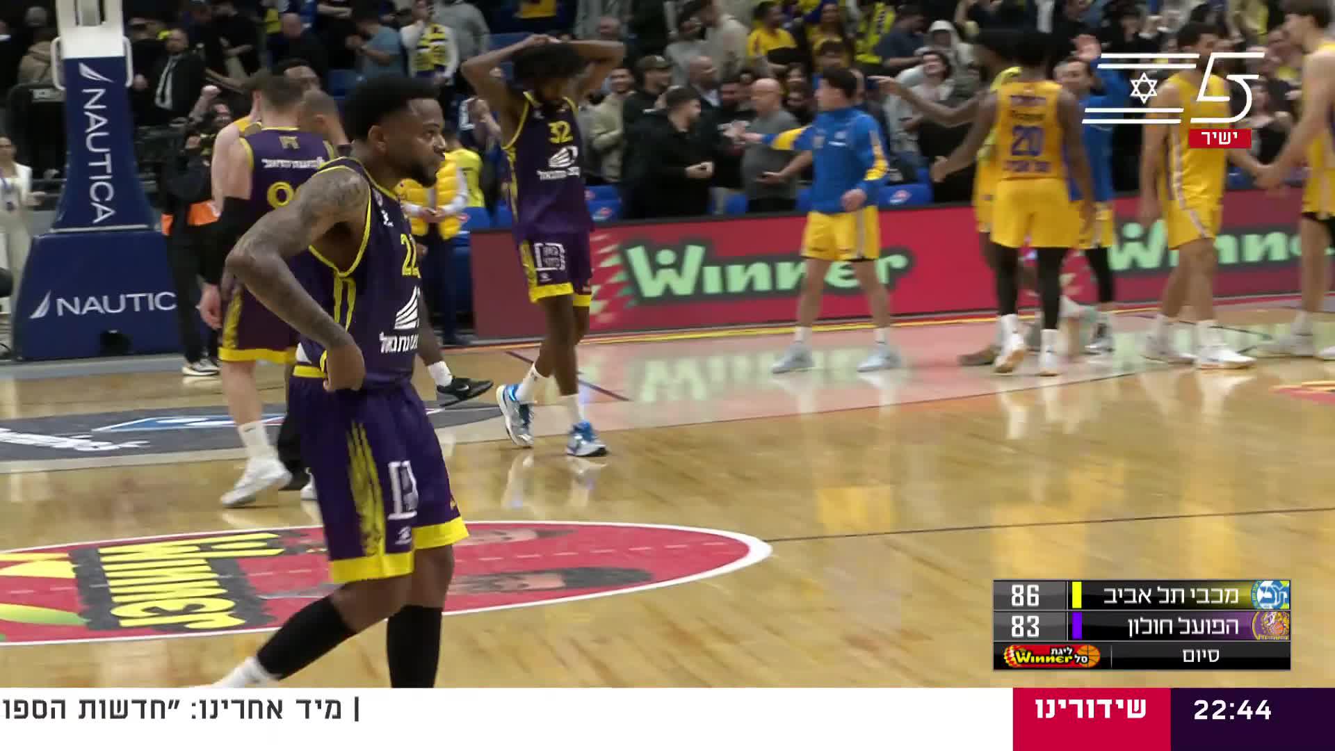 Maccabi Tel-Aviv vs. Hapoel Holon - Condensed Game