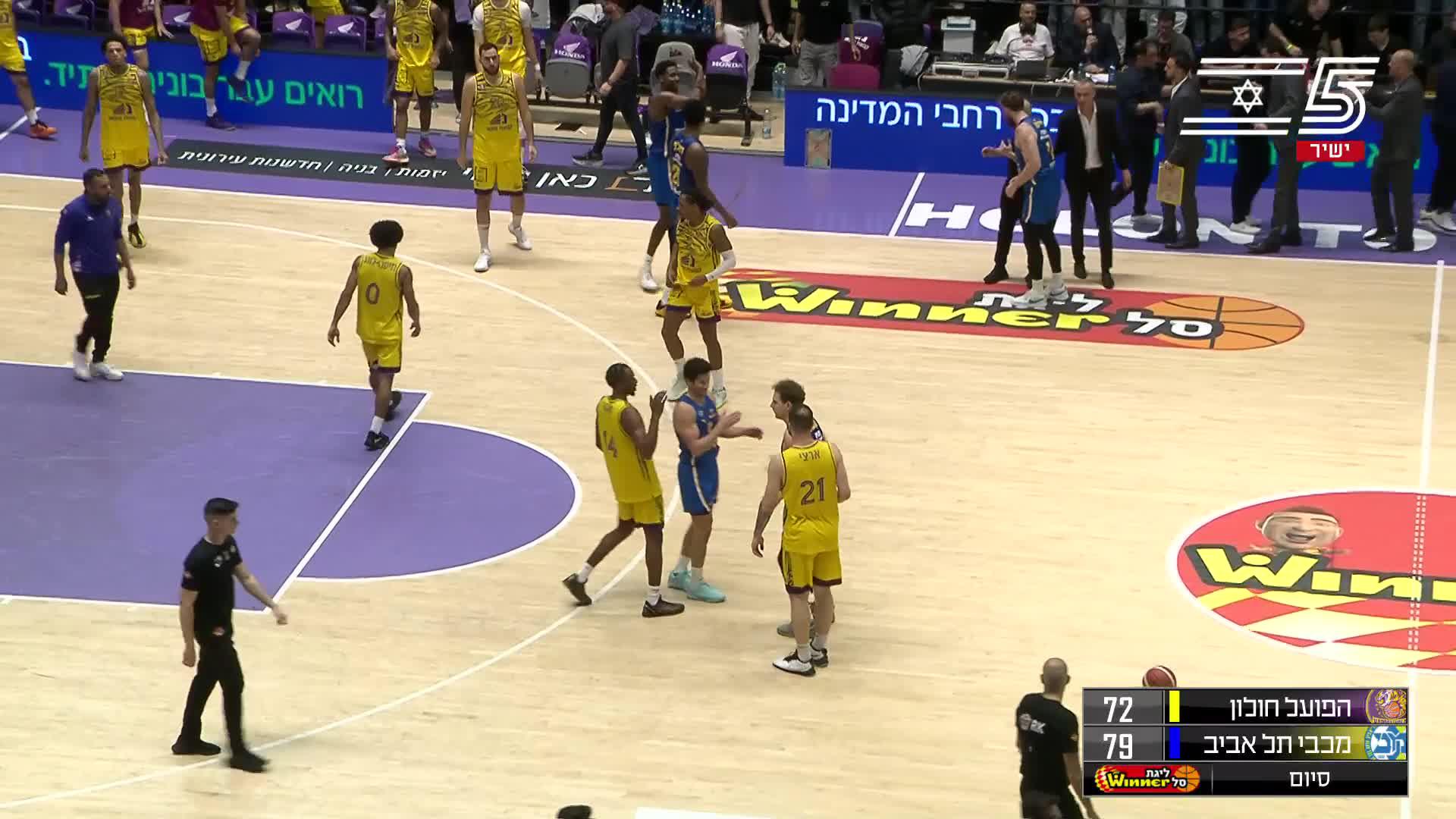 Hapoel Holon vs. Maccabi Tel-Aviv - Condensed Game