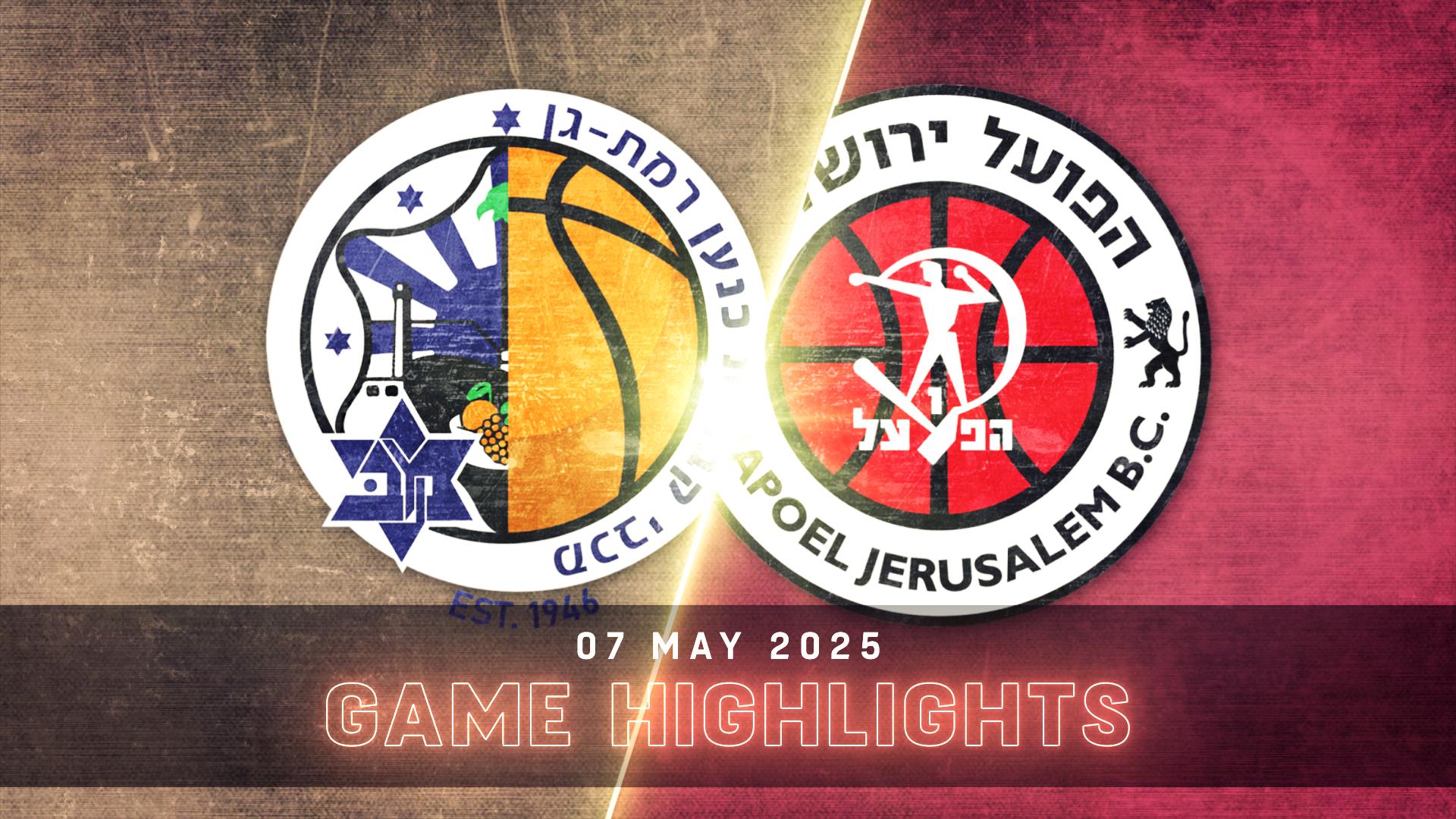Maccabi Ramat Gan vs. Hapoel Jerusalem - Game Highlights