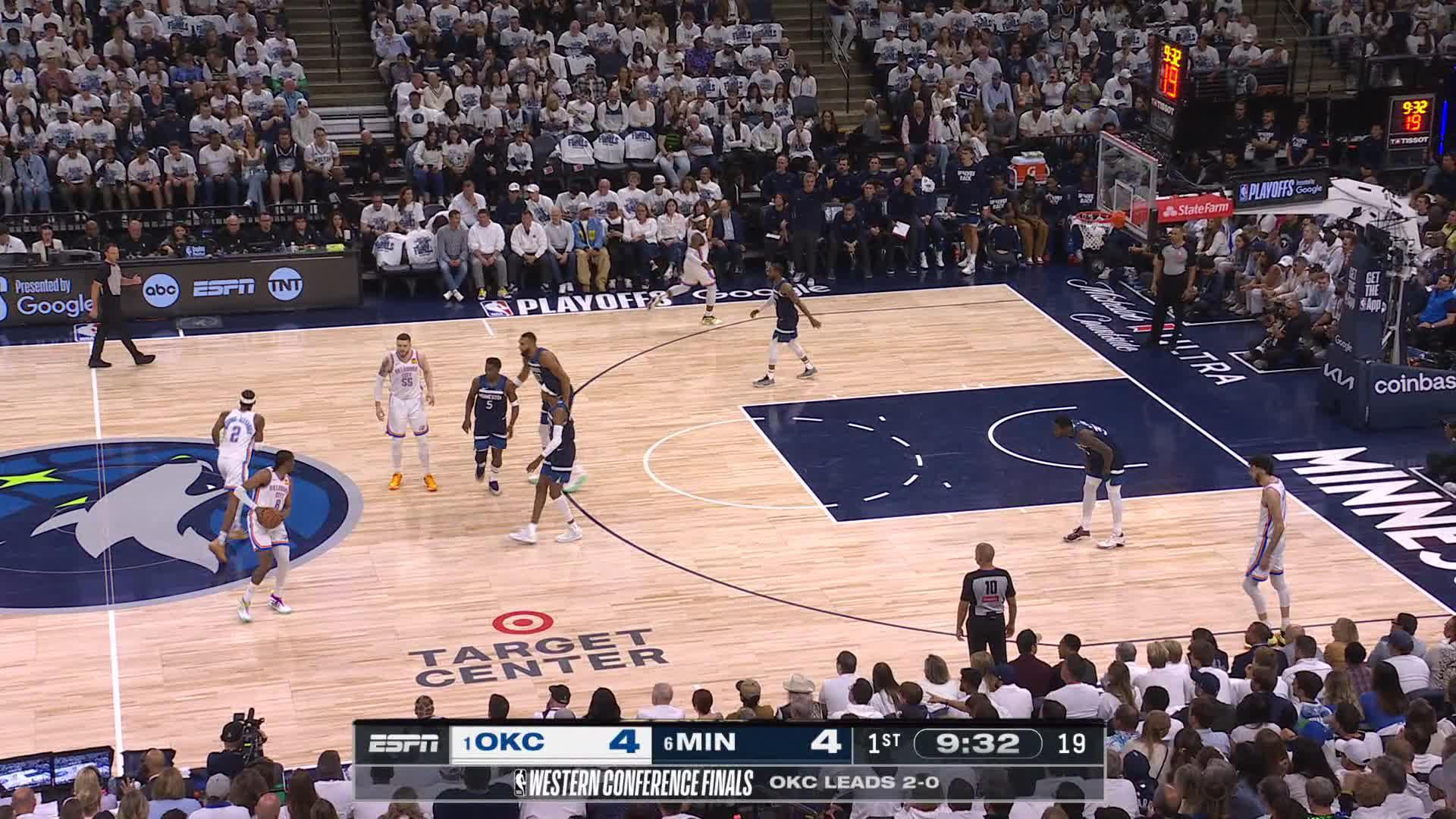 Minnesota Timberwolves vs. Oklahoma City Thunder - May 24, 2025 | Live