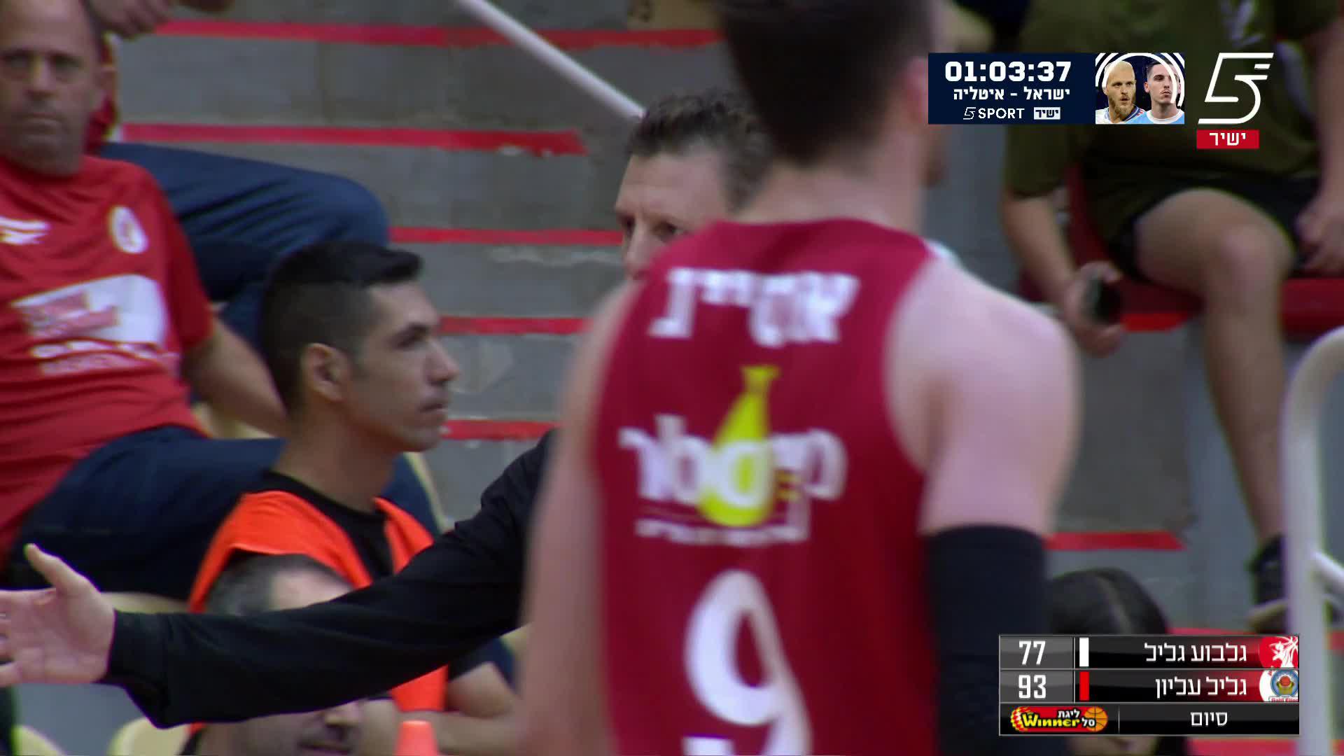 Hapoel Gilboa Galil vs. Hapoel Galil Elion - Condensed Game