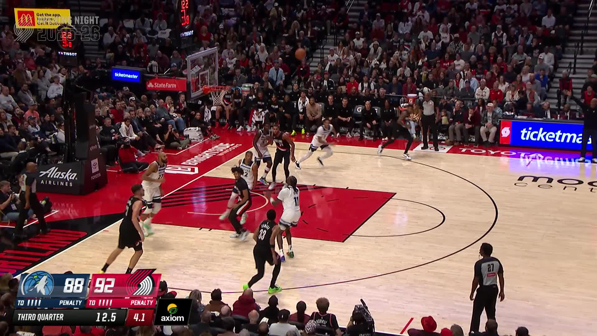 Portland Trail Blazers vs. Minnesota Timberwolves - October 22, 2025 ...
