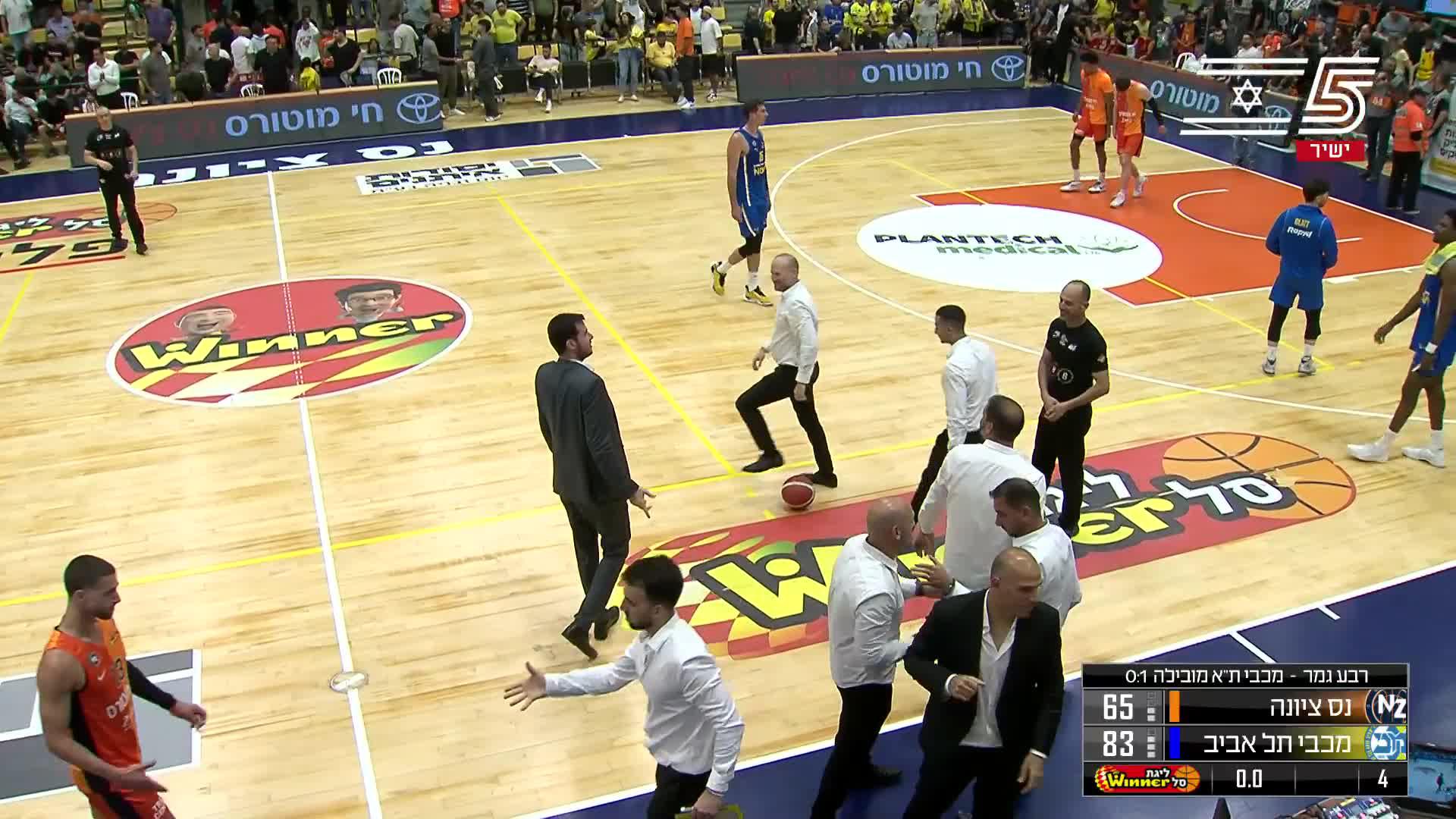 Ironi Ness Ziona vs. Maccabi Tel-Aviv - Condensed Game