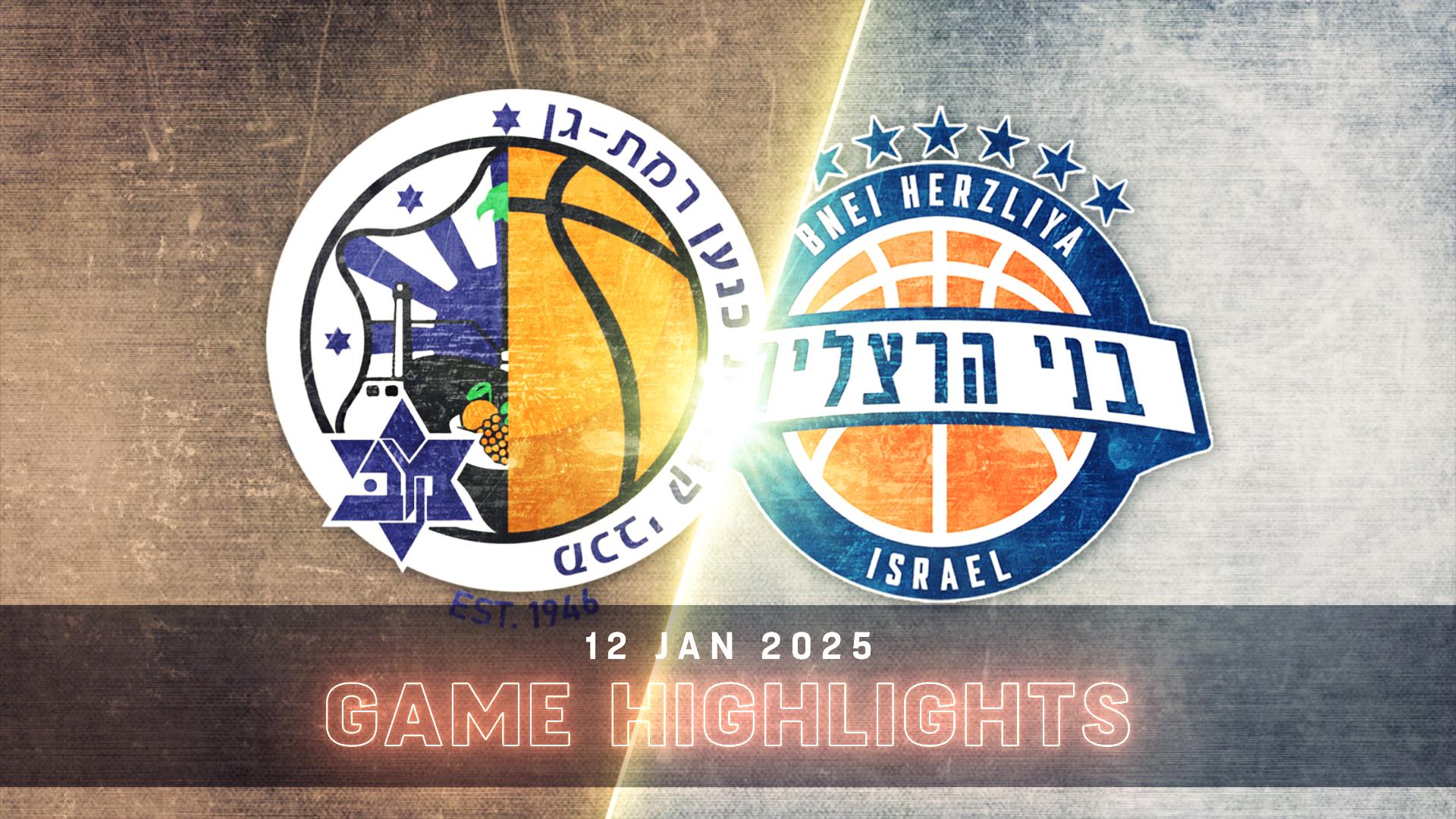 Maccabi Ramat Gan vs. Bnei Herzliya - Game Highlights