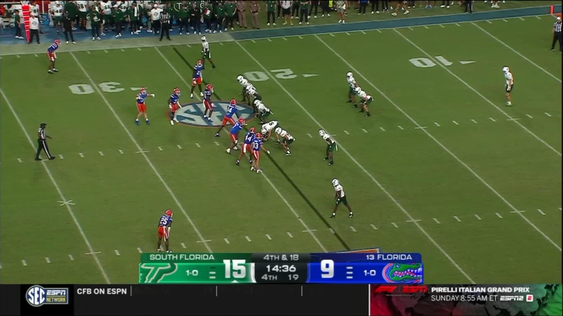 Florida vs. South Florida - September 06, 2025 | Live Scores, Updates