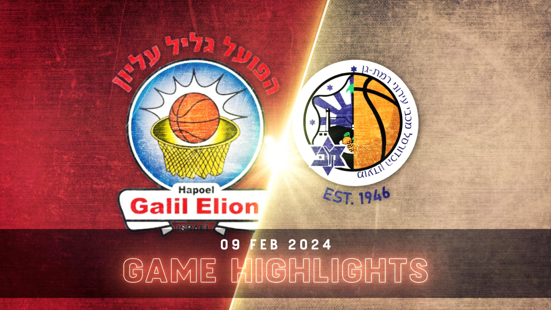 Hapoel Nofar Galil Elion vs. Maccabi Ironi Ramat Gan - Condensed Game