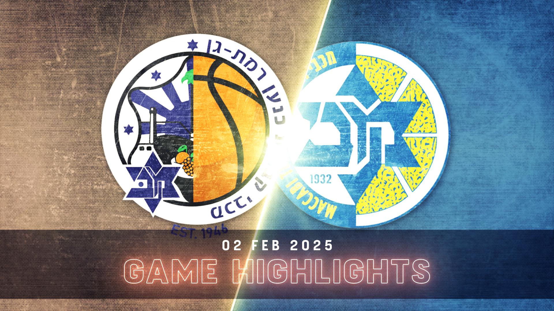 Maccabi Ramat Gan vs. Maccabi Tel-Aviv - Game Highlights