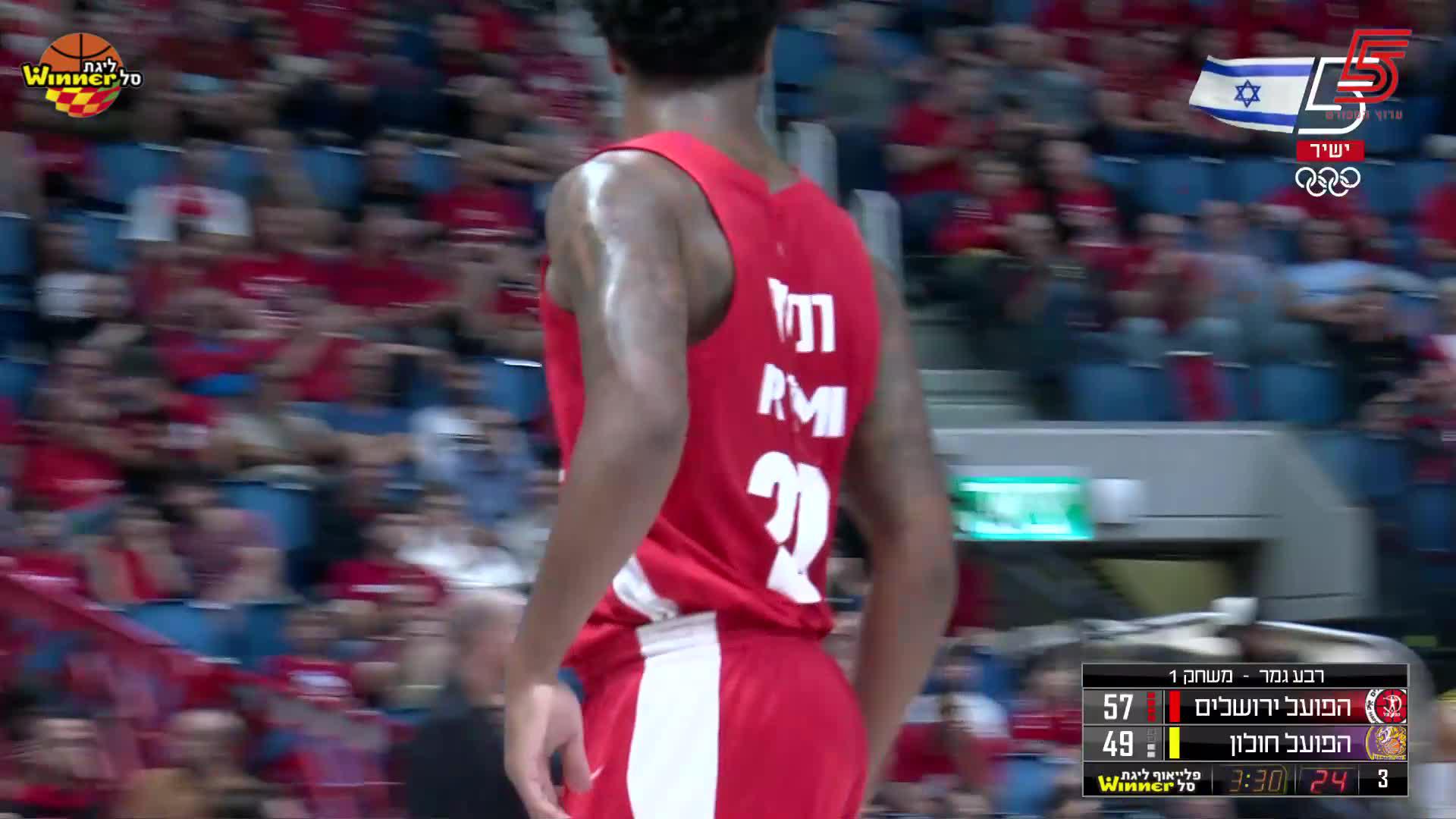 Highlights From Levi Randolph 5-3-pointer Game