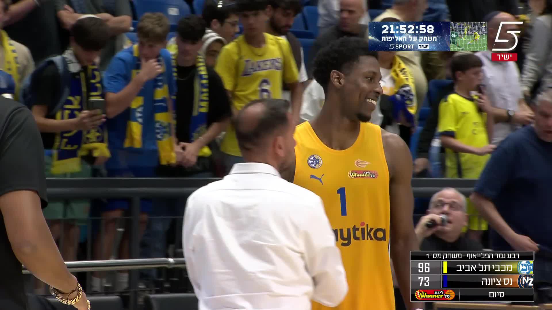 Maccabi Tel-Aviv vs. Ironi Ness Ziona - Condensed Game
