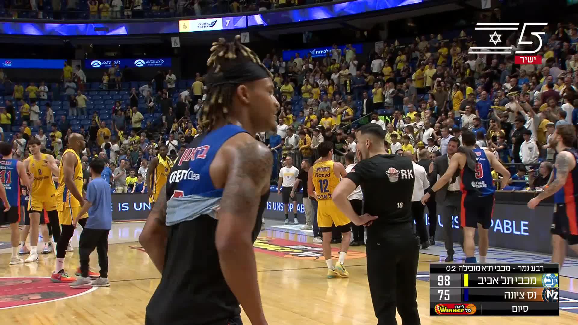 Maccabi Tel-Aviv vs. Ironi Ness Ziona - Condensed Game