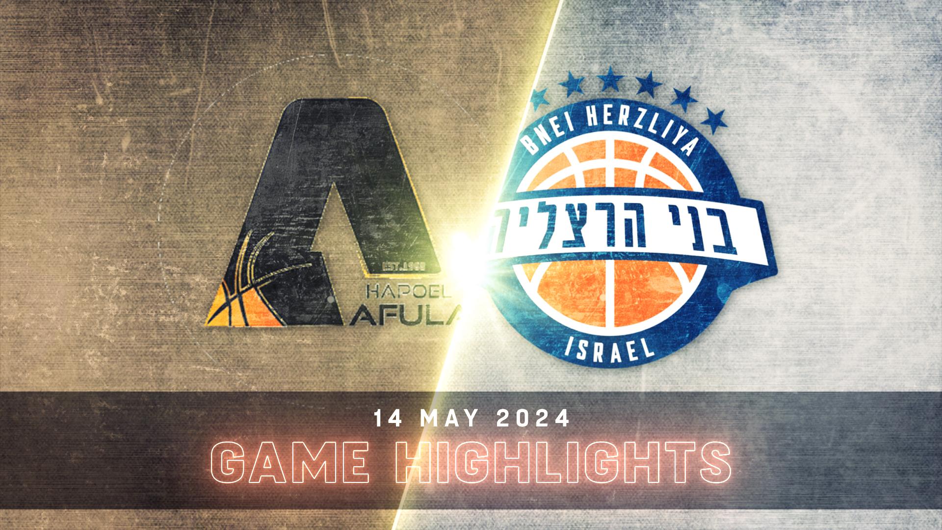 Hapoel Afula vs. Bnei Ofek Dist Hertzliya - Game Highlights
