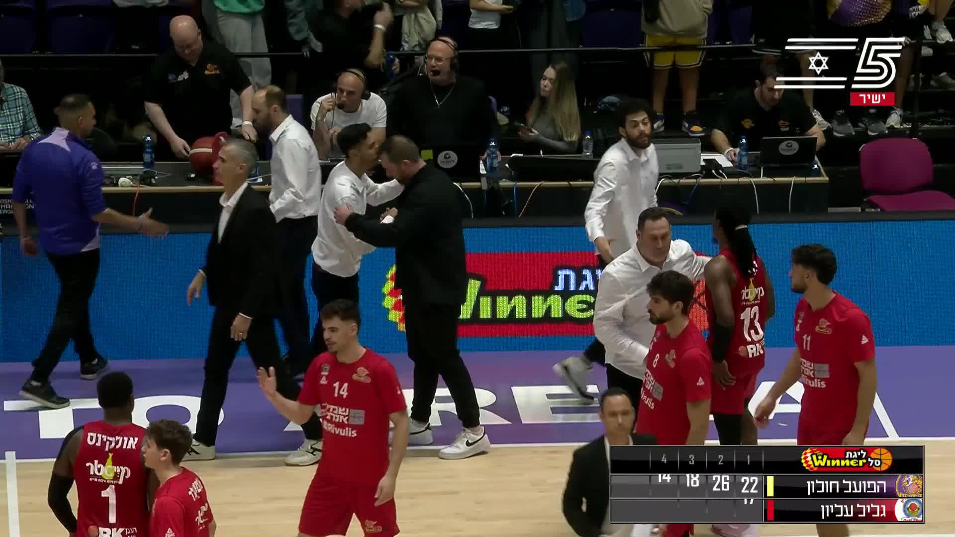 Hapoel Holon vs. Hapoel Galil Elion - Condensed Game
