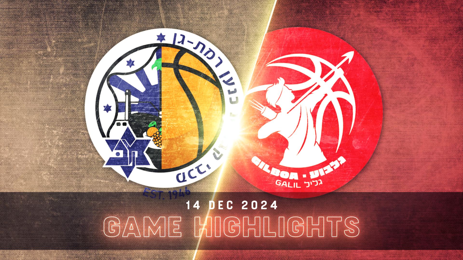 Maccabi Ramat Gan vs. Hapoel Gilboa Galil - Game Highlights