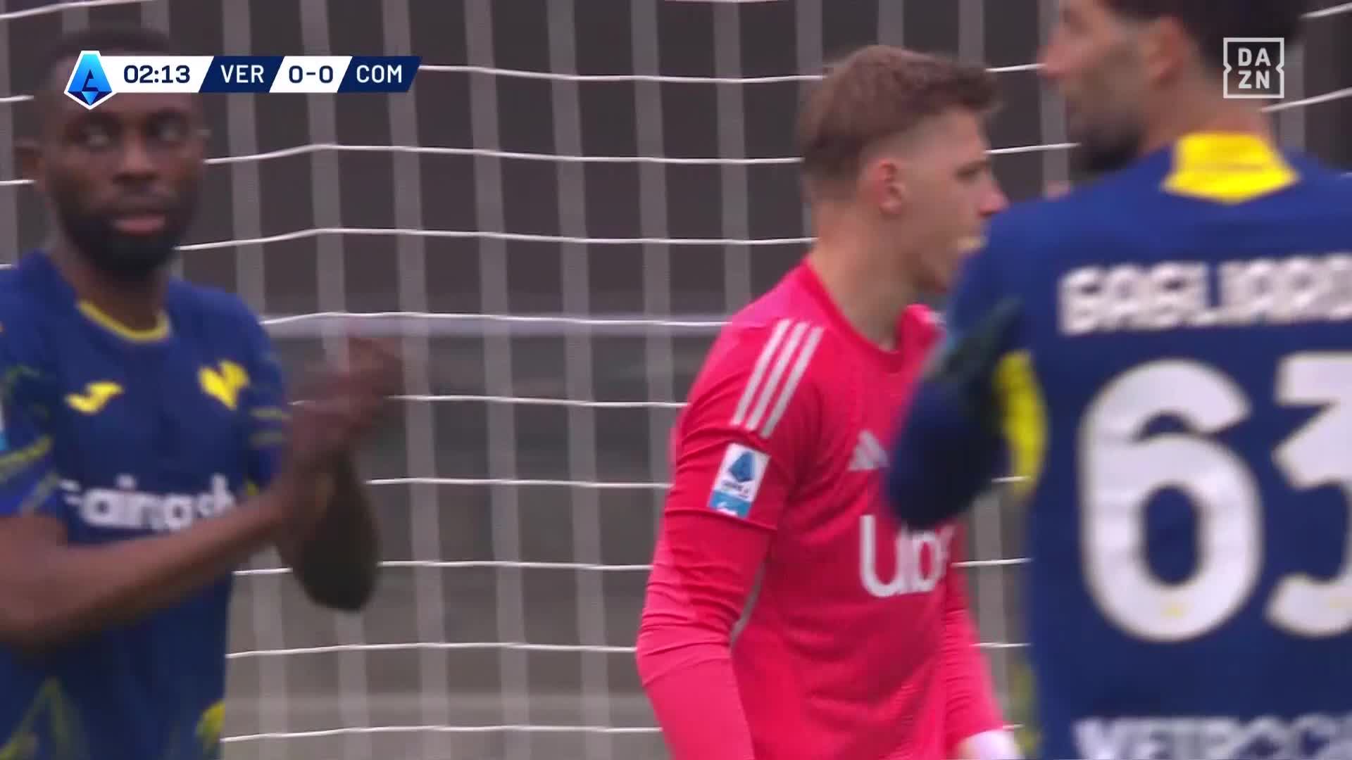 Hellas Verona x Como placar ao vivo, H2H e escalações | Sofascore